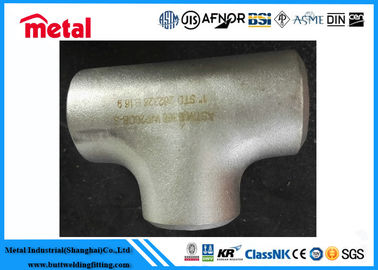 اتصالات لوله های فولادی آلیاژی صنعتی BW Tee Equal ASTM B366 Alloy B UNS N10001