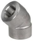 فولاد ضد زنگ فولاد کربن مواد ویژه 45° لوله آرنج مناسب برای صنعتی