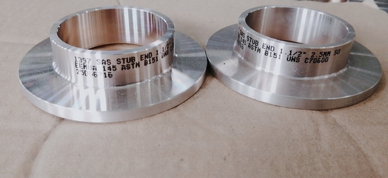 اتصالات لوله Stub End Cuni 9010 ASTM B151 1 1/2 &quot; 2MM MSS SP43 Butt Welding Fittings