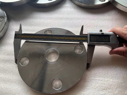 اتصالات لوله آلیاژ نیکل فلنج کور RF PN16 DN40 STD 904L