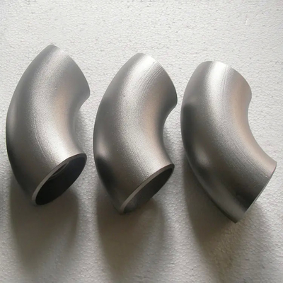 اتصالات لوله فولادی کربنی 90D/180D A420 WPL6 BW زانویی 18 اینچی SCH80S ASME B16.9