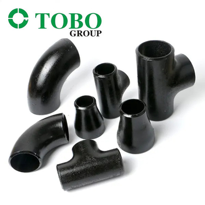 اتصالات لوله فولادی بدون درز ASTM A234 WP12 P11 زانویی، سه راهی، کاهنده، کلاهک
