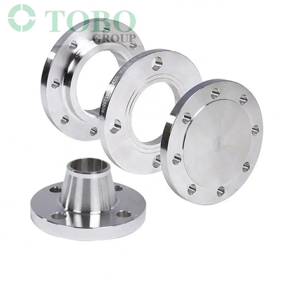 فلنج گردن جوش ANSI 150 پوند - 2500 پوند 1/2"-72" UNS N06600 سفارشی