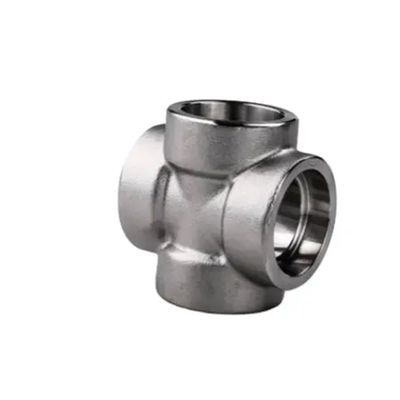 مقاومت در برابر گرما ANSI B 16.9 لوله های فولاد آلیاژ Cross Tee برای اتصال محکم