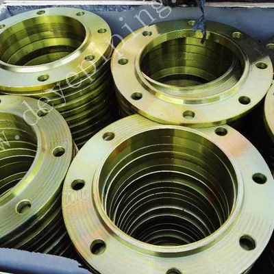 فلنج‌های لوله فولادی آلیاژی بدون درز سنگین، فلنج‌های بادوام مقاوم در برابر خوردگی، ایده‌آل برای سیستم‌های خط لوله صنعتی