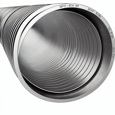 لوله های فولادی فولادی از قطر بزرگ sch10-sch160 Super Duplex برای مقاومت در برابر خوردگی بالا در محیط های تهاجمی