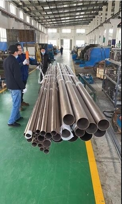 Nickel Aolly Pipe CuNi 7030 ASTM B467 Seamless Pipes Out Diameter 40&quot; Sch40s