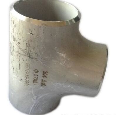 سه راهی صاف جوش لب به لب بدون درز 20*20 اینچ آلیاژی SCH-XS 400 ASTM/UNS N04400