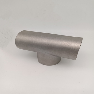 اتصالات لوله گرمکن آب گازی نقره ای Equal Tee با جوش لب به لب معادل 90 درجه