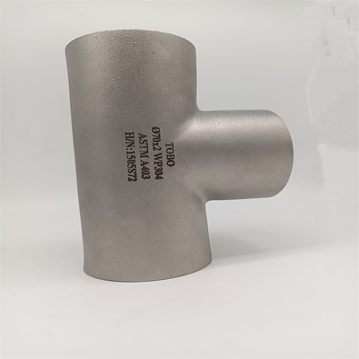 اتصالات جوش لب به لب آلیاژ نیکل BW Tee 2&quot; ASTM B366 WPHC22 ASME B16.9