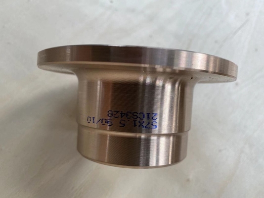 اتصالات لوله از جنس استنلس استیل دوبلکس نوع کوتاه انتهای خرد UNS S31254 ASME B16.9 SCH40