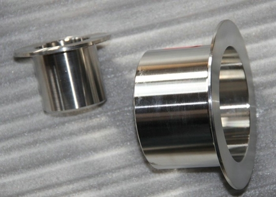 اتصالات لوله ضد زنگ سوپر دوبلکس UNS S32750 نوع کوتاه انتهای خرد ASME B16.9
