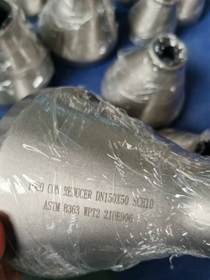 اتصالات لوله فولادی آلیاژی کاهش دهنده BW ASME B16.9 12 اینچی SCH80 A234 WP91