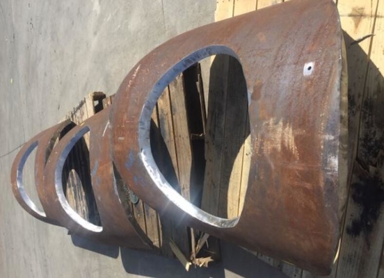 CS Pipe Fitting R Pad 90 Sch40-Sch30 API 5L - SMLS GR. اتصالات لوله X 56 36 &quot;x12&quot;.