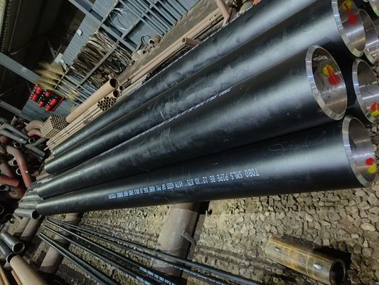 لوله فولادی بدون درز کربن SCH40 ASTM A106 لوله گرد 5 میلی متر