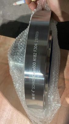 فلنج گردن جوشی ASTM A182 N06600 با استحکام بالا CL300 RF ASME B16.5