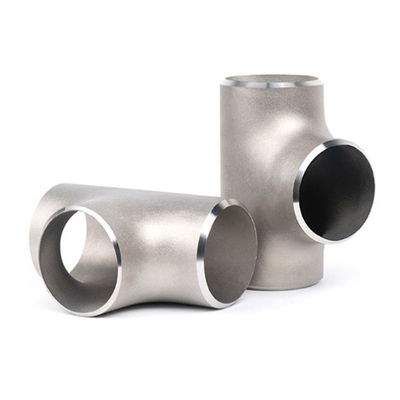 اتصالات جوش لب به لب UNS S31803 سه راهی مساوی 1 اینچی دوبلکس فولاد ضد زنگ ASME B16.9