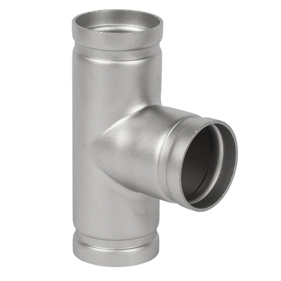 اتصالات جوش لب به لب N04400 SCH10 Equal Tee 1 اینچی ASME B16.9