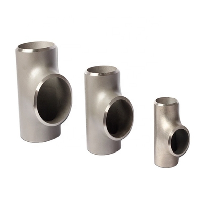 اتصالات جوش لب به لب N04400 سه راهی کاهش دهنده 2 X 1 ASME B16.9