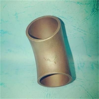 اتصالات لوله فولادی نیکل مسی با اندازه سفارشی C70600 BW Ebow LR 90D SCH40 ASME B16.9