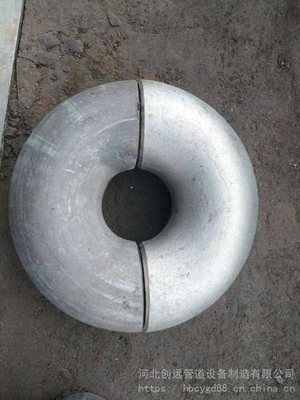 اتصالات لوله جوش لب به لب 180D Super Duplex فولاد ضد زنگ خم شعاع کوتاه UNS S32750 ASME B16.9