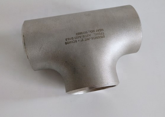 اتصالات جوش لب به لب آلیاژ نیکل BW Tee 20&quot; ASTM B366 UNS N04400 ASME B16.9