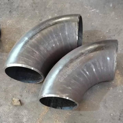 اتصالات لوله فولادی نیکل آلیاژی Hastelloy C22 با زانویی 90 درجه خم شعاع کوتاه ANSI B16.9