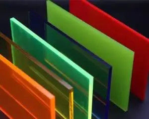 ورق اکریلیک ریخته گری مقاوم در برابر اشعه ماوراء بنفش GB/T 7134 استاندارد ورق اکریلیک ریخته گری با عرض سفارشی برای نمایش