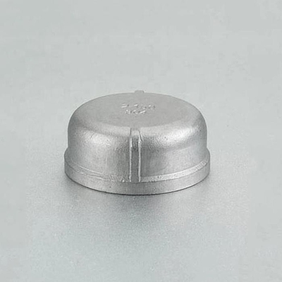 ANSI / ASME فولاد ضد زنگ فولاد کربن فولاد ساکت جوش کلاه اندازه های سفارشی & مواد درجه صنعتی