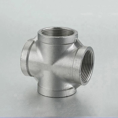 اتصالات لوله فولادی ضد زنگ سوپر دوبلکس BW Cross Tee UNS S32750 ASME B16.9 SCH10