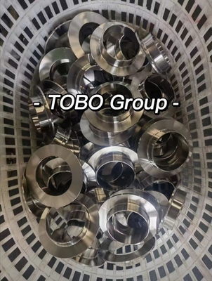 اتصالات لوله فولادی آلیاژی نیکل نوع کوتاه انتهای خرد B366 WPNIC10 ASME B16.9 SCH40