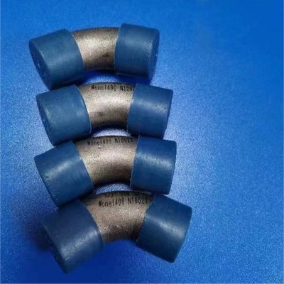 اتصالات لوله فولادی زانویی LR آلیاژ نیکل ASTM B366 N04400 مونل 400 زانویی 90 درجه