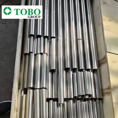 ASTM B338 لوله خروجی آلیاژ تیتانیوم Gr2 Gr5 Gr9 4" SCH40