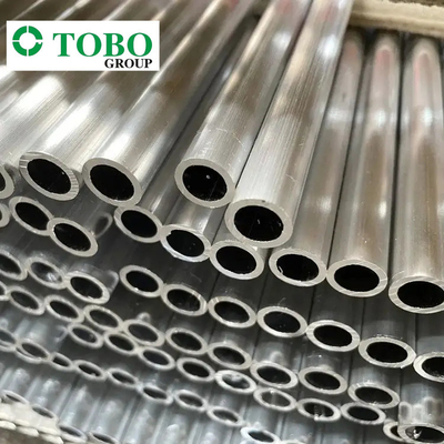 TOBO/METAL 2.7 لوله های آلیومینیومی با سطح ماشین آلات برای کاربردهای صنعتی خالی