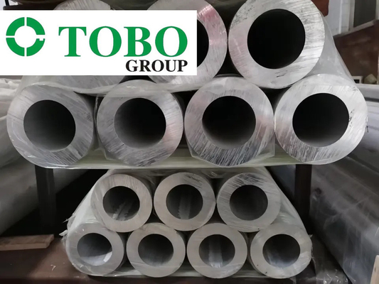 هدایت حرارتی برتر برای بهره وری انرژی 6063-T5، ASTM B210، لوله آلومینیوم آلیاژ 12mm OD x 1mm WT