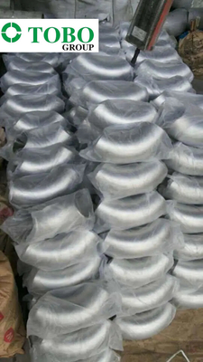 اتصالات لوله فولادی ضد زنگ A403 WP304L BW Ebow 1" SCH10S 90D/180D ASME B16.9
