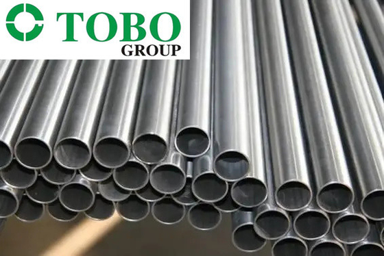 لوله آلیاژ تیتانیوم آنودیزه صاف ASTM B338 B861 B862 سازگار با دمای