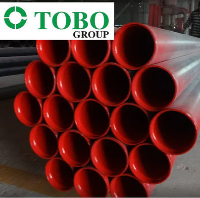 API5L X52 PSL1 6 اینچ SCH40 با روکش پلاستیکی لوله فولادی DIN 30678