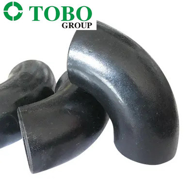 اتصالات لوله جوش لب به لب A234 WPB فولاد کربنی زانویی خم شعاع کوتاه 3 اینچی STD ASMB E16.9