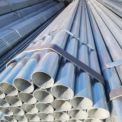 پرداخت لوله های گالوانیزه متوسطه Spangle ERW T/T ASTM A53/BS1387/EN10255 استاندارد