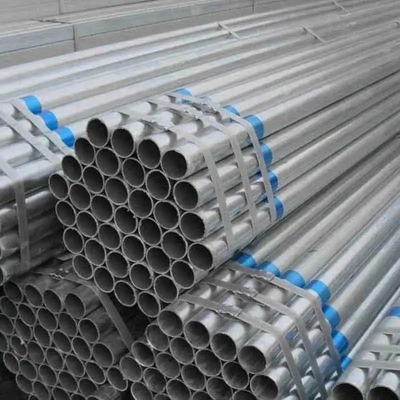 پرداخت لوله های گالوانیزه متوسطه Spangle ERW T/T ASTM A53/BS1387/EN10255 استاندارد