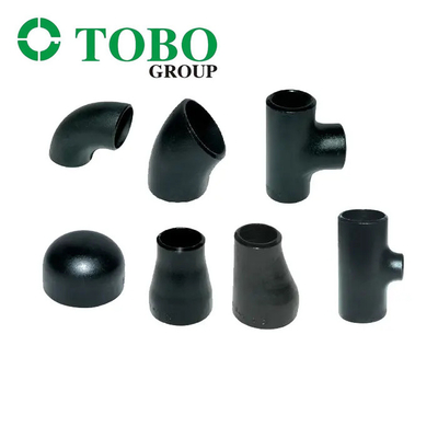 فروش داغ فولاد کربنی ASME/ANSI B16.28 اتصالات لوله جوش لب به لب زانویی 45 درجه SR شعاع کوتاه