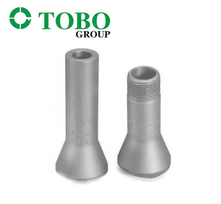 خروجی نوک پستان ASME B16.11 SS از نیپل های فولادی آلیاژی که روی لوله های اصلی خطوط تخلیه، مخازن تحت فشار و