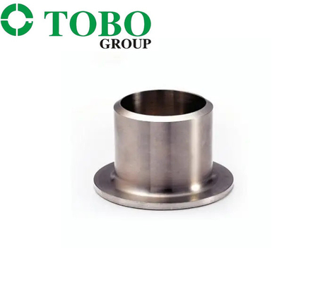 1/2 در -48 در جدول 5S برای برنامه ریزی 80 ASME B16.9 ASME B363 EN1092 WPT2 Titanium Lap Stub End