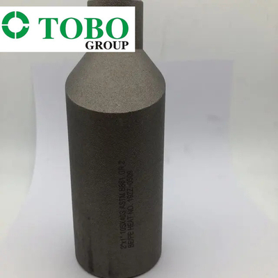 اتصالات لوله فورج شده فولاد آلیاژی تیتانیوم ASTM B861 GR2 2 اینچ x 1 اینچ SCH10S x SCH40S نوک سینه آلیاژ تیتانیوم Swage