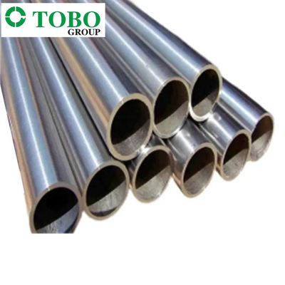 ASTM استاندارد لوله جوش آلیاژ نیکل سطح پولیش شده سفارشی در موارد چوبی قوی