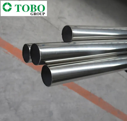 ASTM استاندارد لوله جوش آلیاژ نیکل سطح پولیش شده سفارشی در موارد چوبی قوی