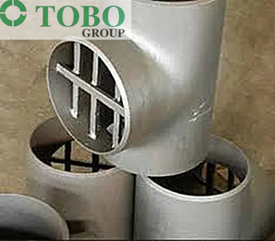 سه راهی میله ای 1/2&quot;-48&quot; ASME B16.9 ASTM B366 Hastelloy B2 UNS N10665 آلیاژی B2 جوش داده شده