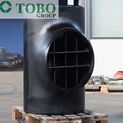 سه راهی میله ای 1/2&quot;-48&quot; ASME B16.9 ASTM B366 Hastelloy B2 UNS N10665 آلیاژی B2 جوش داده شده