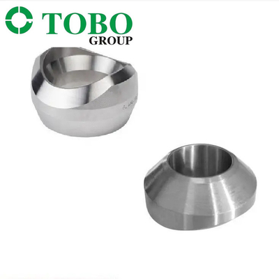 اتصالات لوله فولادی نیکل سفارشی Weldolet 3000# 6X8&quot; Incoloy800 B366 WPNIC